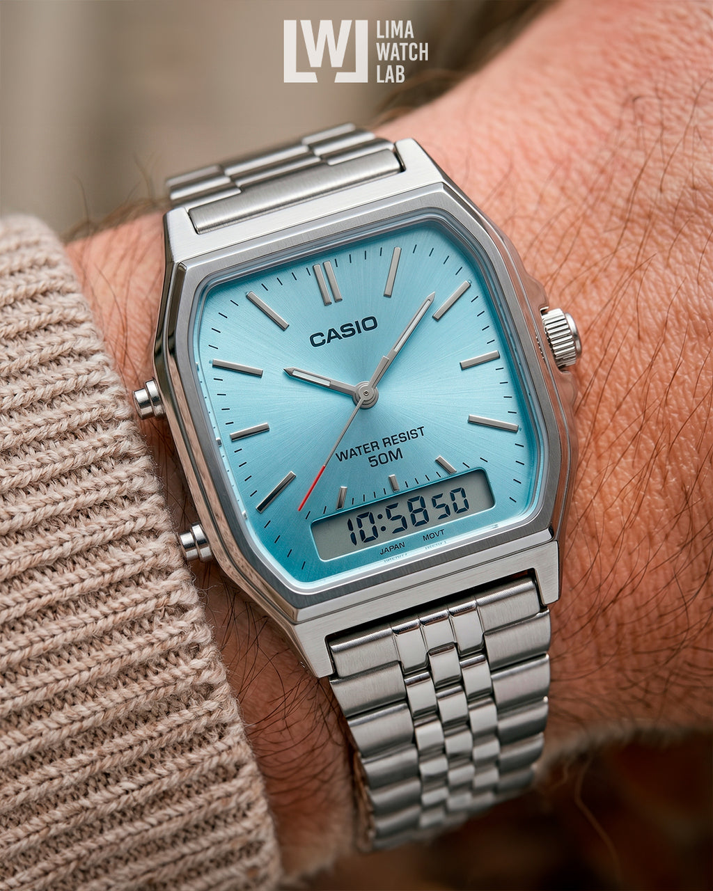 Casio AQ-230A-2A1(Celeste)