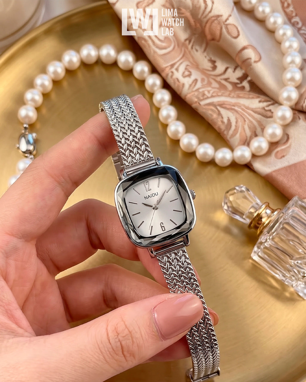 Reloj Naidu - Classic White