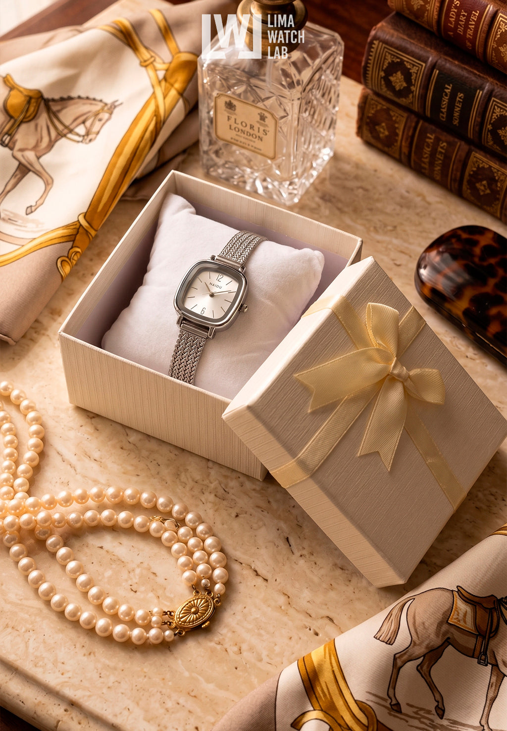 Reloj Naidu - Classic White