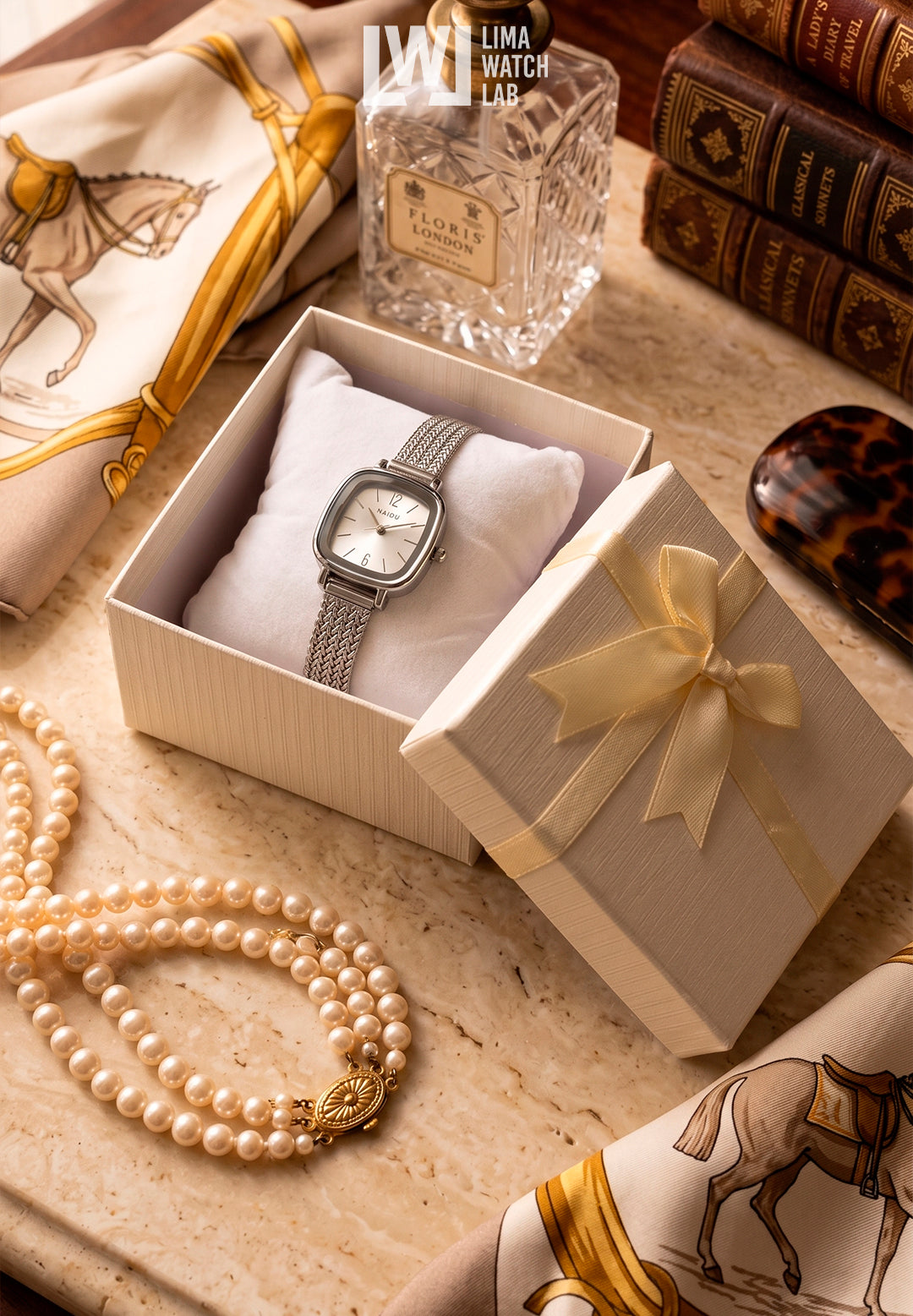 Reloj Naidu - Classic White