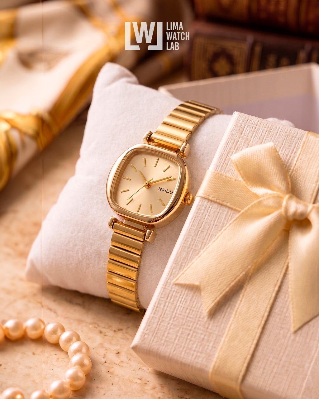 Reloj Naidu - Classic Gold