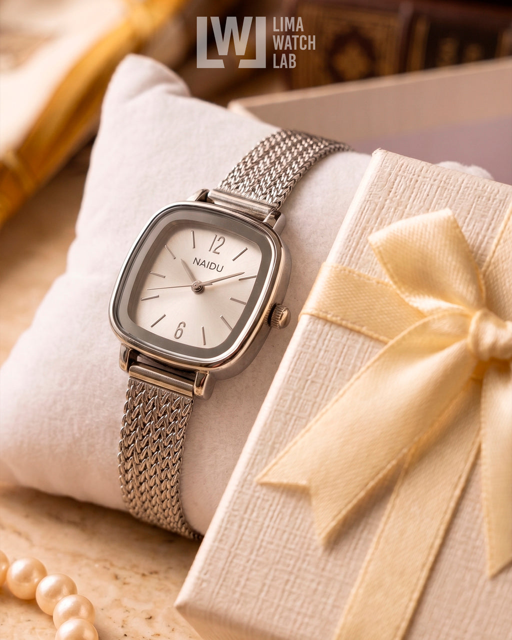 Reloj Naidu - Classic White